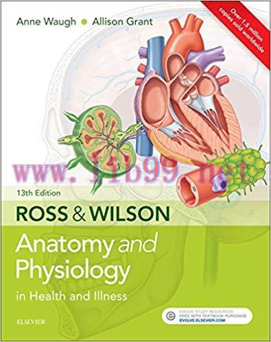 [PDF]Ross & Wilson Anatomy and Physiology in Health and Illness E-Book 13th Edition + Poket Gui...