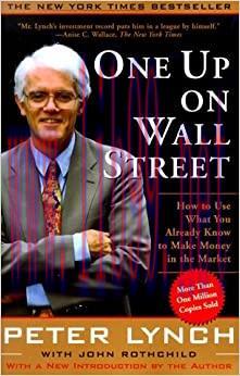 (PDF)One Up On Wall Street: How To Use What You Already Know To Make Money In The Market