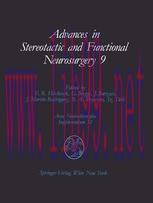[PDF]Advances in Stereotactic and Functional Neurosurgery 9: Proceedings of the 9th Meeting of ...