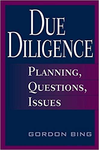 (PDF)Due Diligence Planning, Questions, Issues