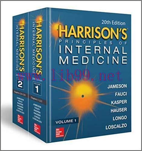 [PDF][免费福利] Harrison’s Principles of Internal Medicine, 20th Edition 2 Volume Set + VIDEOS