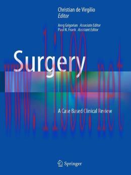 [AME]Surgery: A Case Based Clinical Review