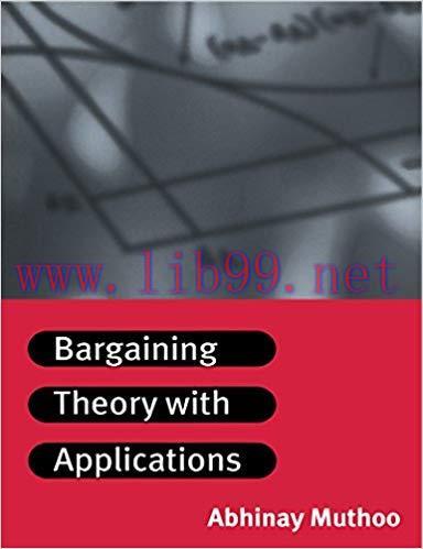 (PDF)Bargaining Theory with Applications