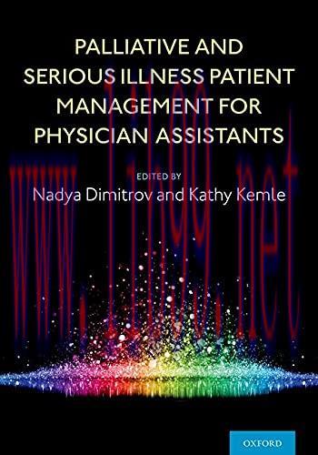[AME]Palliative and Serious Illness Patient Management for Physician Assistants (Original PDF)