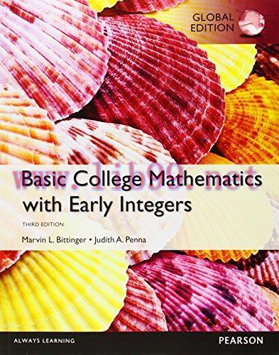 [FOX-Ebook]Basic College Maths with Early Integers, Global Edition, 3rd Edition