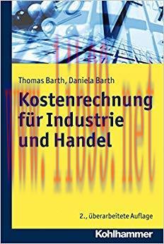 (PDF)Kosten- und Erfolgsrechnung f&uuml;r Industrie und Handel (German Edition) 2nd Edition