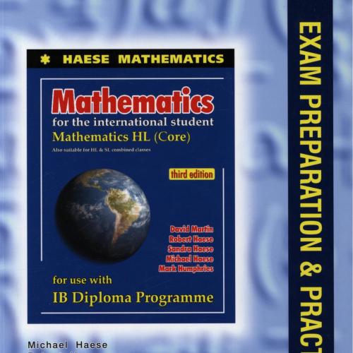 Mathematics HL Core EXAM PREPARATION & PRACTICE GUIDE 3rd (1)