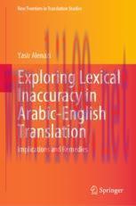 [PDF]Exploring Lexical Inaccuracy in Arabic-English Translation: Implications and Remedies