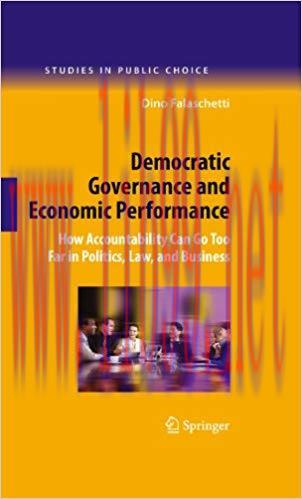 (PDF)Democratic Governance and Economic Performance: How Accountability Can Go Too Far in Polit...