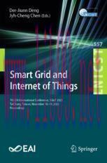 [PDF]Smart Grid and Internet of Things: 7th EAI International Conference, SGIoT 2023, TaiChung,...