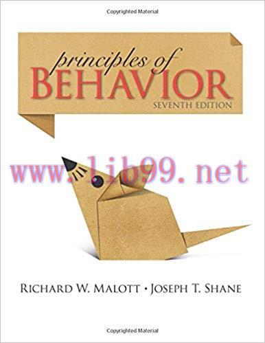 [PDF]Principles of Behavior 7th Edition