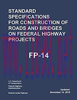 (PDF)Standard Specifications for Construction of Roads and Bridges on Federal Highway Projects ...