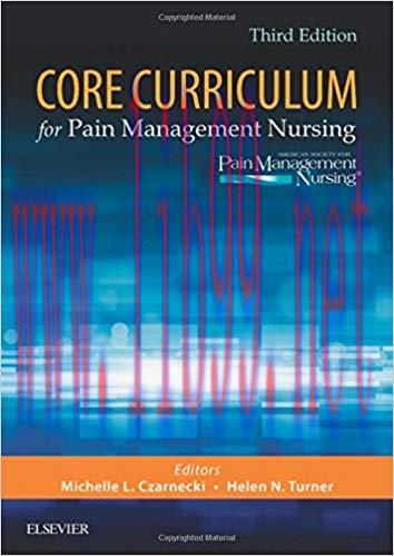 [PDF]Core Curriculum for Pain Management Nursing 3rd Edition - E-Book