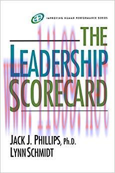 (PDF)The Leadership Scorecard: ROI for Leaders (Improving Human Performance Series) 1st Edition