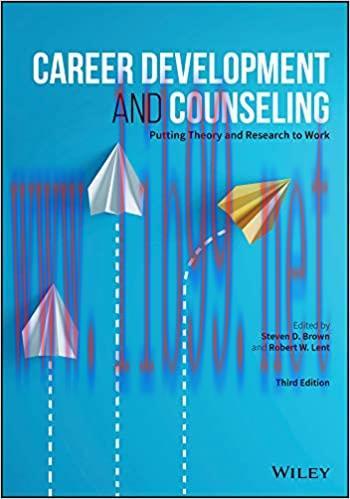 (PDF)Career Development and Counseling: Putting Theory and Research to Work