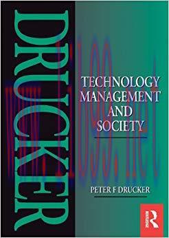 (PDF)Technology, Management and Society 1st Edition