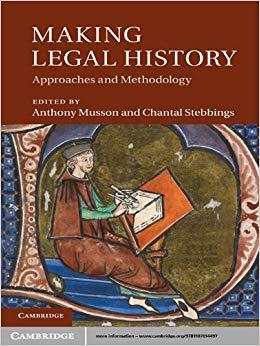 (PDF)Making Legal History Approaches and Methodologies (Studies in Macroeconomic History)