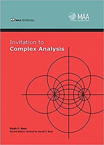 Invitation to Complex Analysis (Mathematical Association of America Textbooks) 2nd Edition
