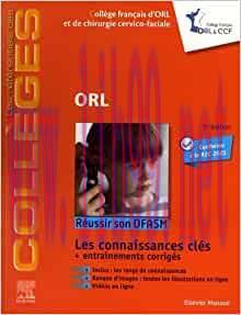 [AME]ORL: R&eacute;ussir son DFASM - Connaissances cl&eacute;s, 5th Edition (Original PDF)