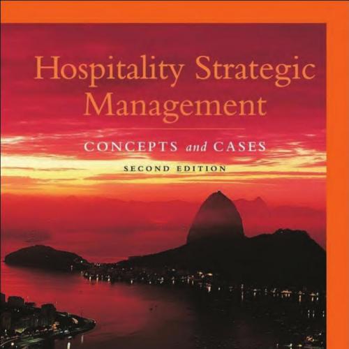 Hospitality Strategic Management-Concepts and Cases,2e - Wei Zhi