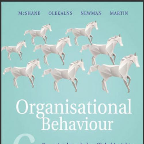 （SM）Organisational Behaviour Emerging Knowledge Global Insights 6th.zip