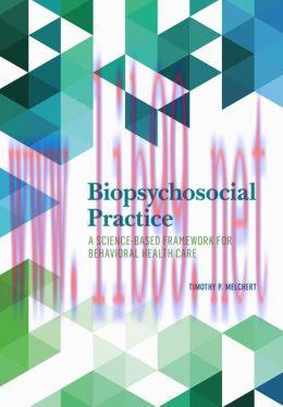 [AME]Biopsychosocial Practice : A Science-Based Framework for Behavioral Health Care
