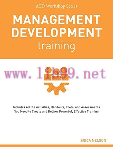 [FOX-Ebook]Management Development Training: ATD Workshop Series