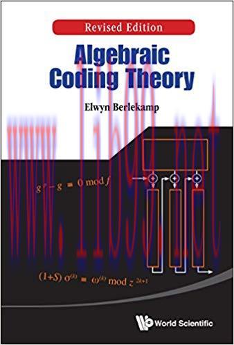 Algebraic Coding Theory Revised Edition,