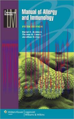 [AME]Manual of Allergy and Immunology, 5th Edition (ORIGINAL PDF from_ Publisher)
