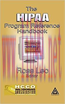 (PDF)The HIPAA Program Reference Handbook 1st Edition
