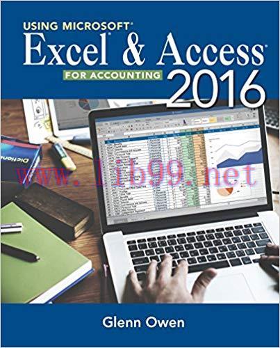 (PDF)Using Microsoft Excel and Access 2016 for Accounting 5th Edition