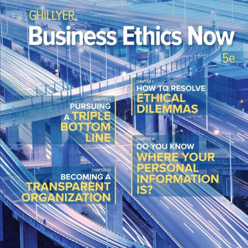 Business Ethics Now 5th Edition 1259535436
