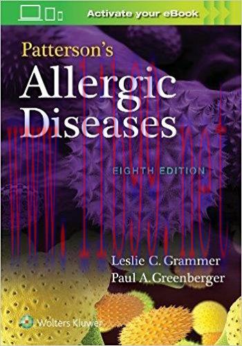 [AME]Patterson's Allergic Diseases, 8th Edition (EPUB)
