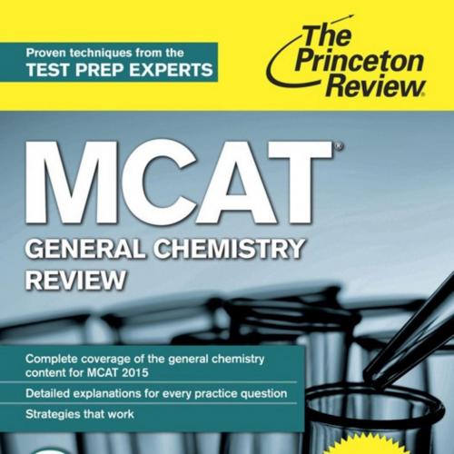 MCAT General Chemistry Review New for MCAT 2015
