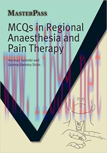 [AME]MCQs in Regional Anaesthesia and Pain Therapy (Masterpass) (EPUB)