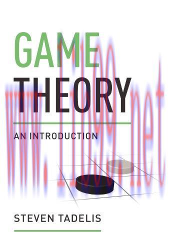 (PDF)Game Theory: An Introduction