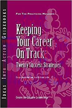 (PDF)Keeping Your Career on Track: Twenty Success Strategies: Twenty Success Strategies – Ideas...