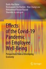 [PDF]Effects of the Covid-19 Pandemic on Employee Well-Being: Perspectives from_ a Developing E...