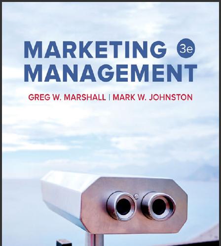 (Solution Manual)Marketing Management 3rd edition by Greg Marshall (1).zip