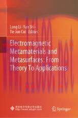 [PDF]Electromagnetic Metamaterials and Metasurfaces: From_ Theory To Applications