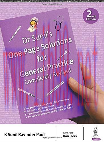 [AME]Dr Sunil&rsquo;s One Page Solutions for General Practice, 2nd Edition (Original PDF)