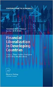 (PDF)Financial Liberalization in Developing Countries: Issues, Time Series Analyses and Policy ...