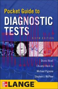 [AME]Pocket Guide to Diagnostic Tests, Sixth Edition (Original PDF)