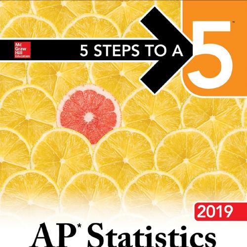 5 Steps to a 5 AP Statistics 2019 - Vitalsource Download