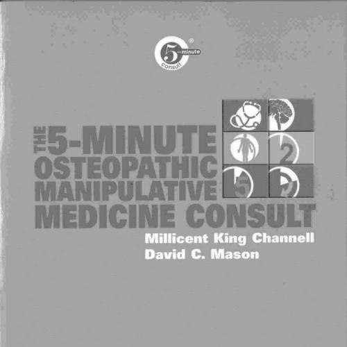 5-Minute Osteopathic Manipulative Medicine Consult (The 5-Minute Consult Series), The