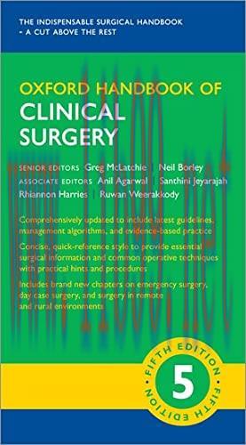 [AME]Oxford Handbook of Clinical Surgery, 5th edition (Original PDF)