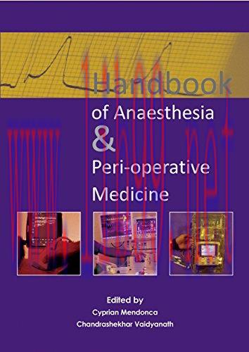 [AME]Handbook of Anaesthesia & Peri-Operative Medicine (Original PDF)