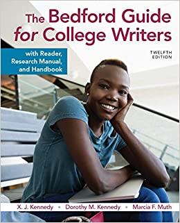 (PDF)The Bedford Guide for College Writers with Reader, Research Manual, and Handbook