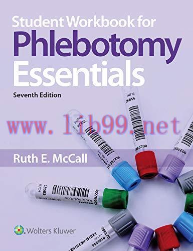 [AME]Student Workbook for Phlebotomy Essentials, 7th Edition (EPUB)