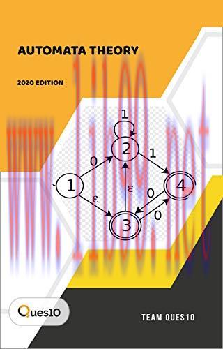 [FOX-Ebook]Automata Theory: by Ques10